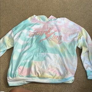 Tie-Dye Hoodie with Kangaroo Pocket